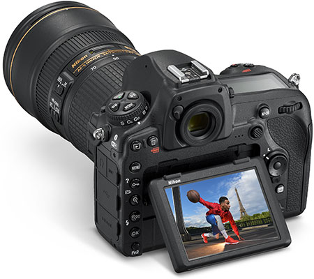 صفحه نمایش لکسی دوربین نیکون مدل D850