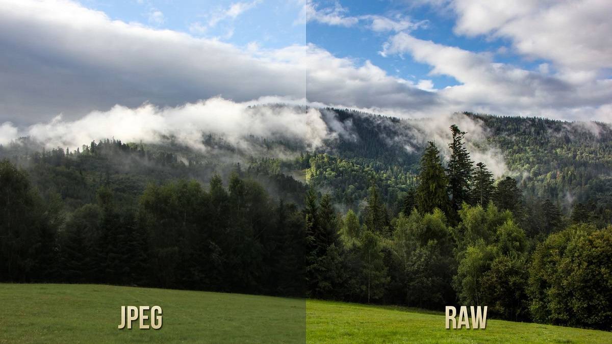 تفاوت JPEG ، و RAW